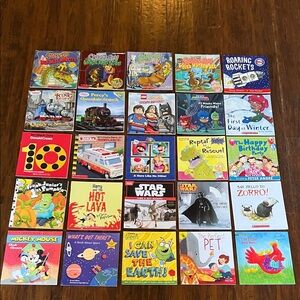 25 Kids Favorite Characters Paperback Book Bundle 5lbs of Pure Delight